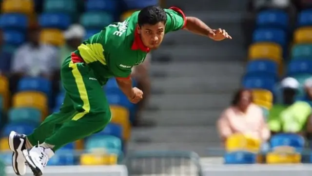 বাংলাদেশের অধিনায়ক মাশরাফী বিন মোর্ত্তজা।