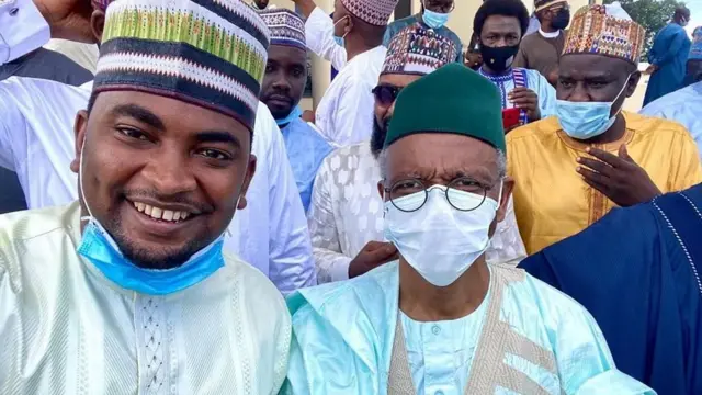 Nuhu Abdullahi na cikin taurarin da suka je wurin El-Rufai