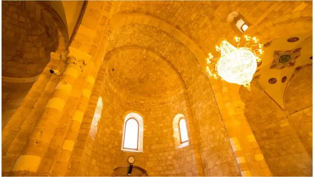 سقف الجامع العمري الكبير الأثري