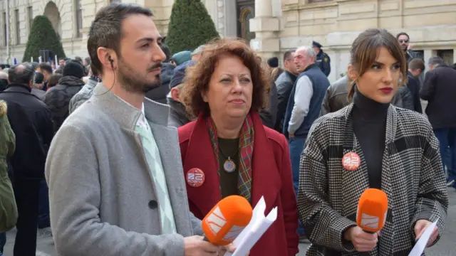 Журналисты "Рустави-2"