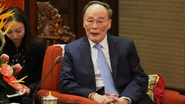 Vice-presidente chinês, Wang Qishan