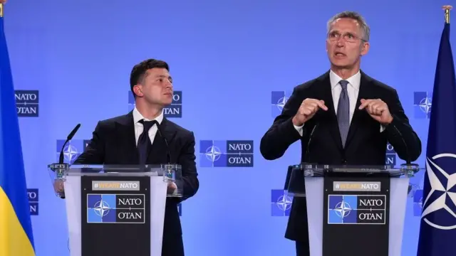 Зеленський та Столтенберг