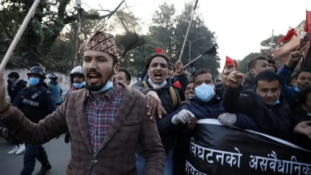 विरोध प्रदर्श नेपाल