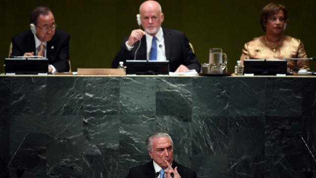 Temercassinos que pagam no pixdiscurso na Assembleia Geral da ONU