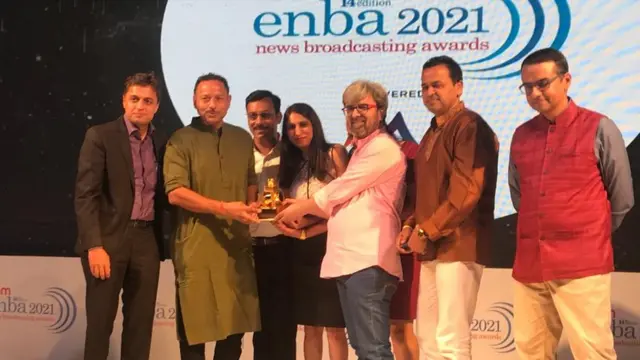 ગુજરાતી સમાચાર બુલેટિન બીબીસી સમાચારને ગોલ્ડ એવોર્ડ મળ્યો હતો