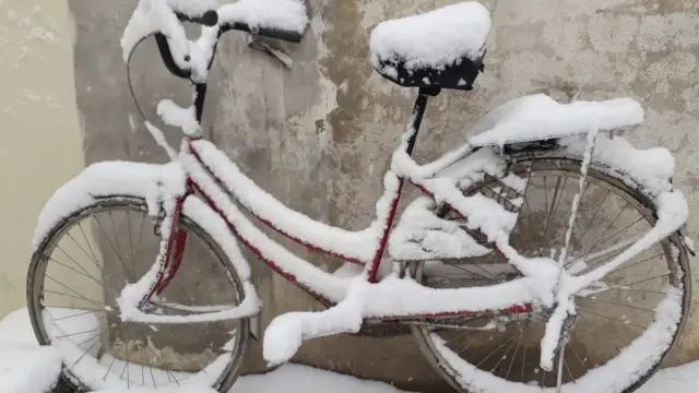 کوئٹہ میں برف باری