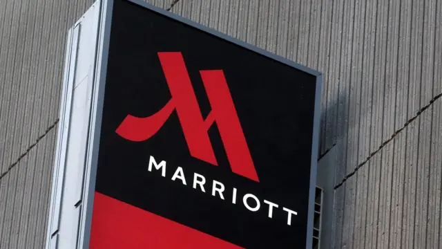 Placa do Marriott