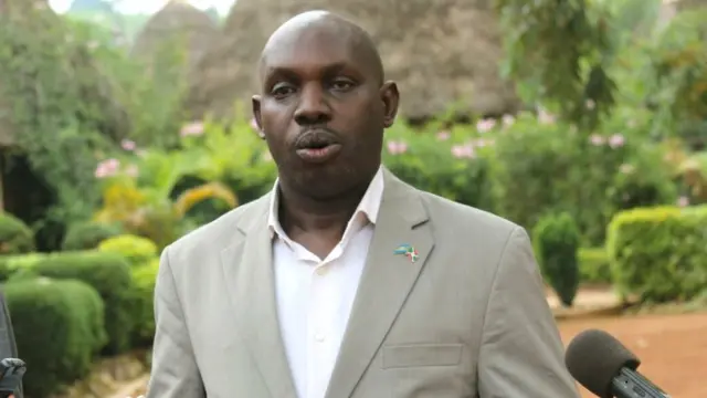 Alain Nzeyimana, icegera c'umuvugizi w'umukuru w'igihugu c'u Burundi