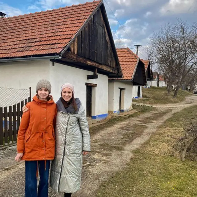 Інна Поляк з донькою