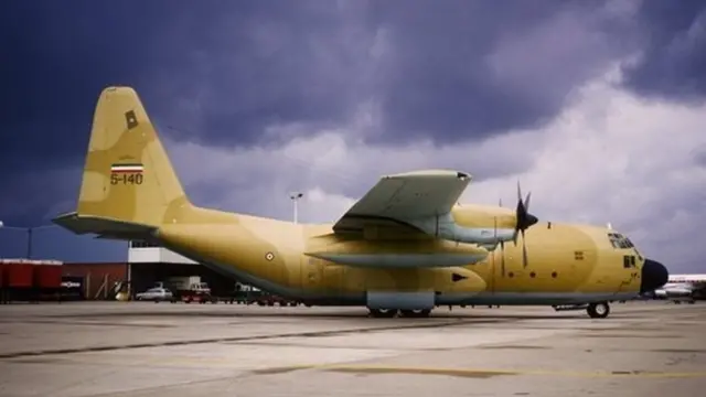 یک هواپیمای هرکولس سی ۱۳۰ ارتش ایران