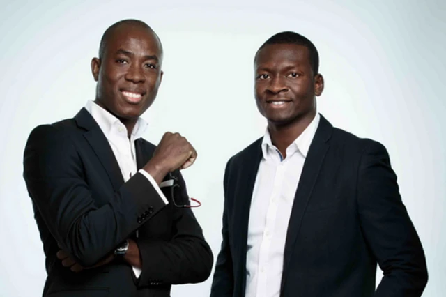 Folly Koussawo (D) et son associé Seydou Beye