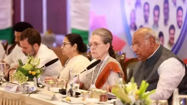 ইন্ডিয়া জোটের এক বৈঠক- ফাইল চিত্র