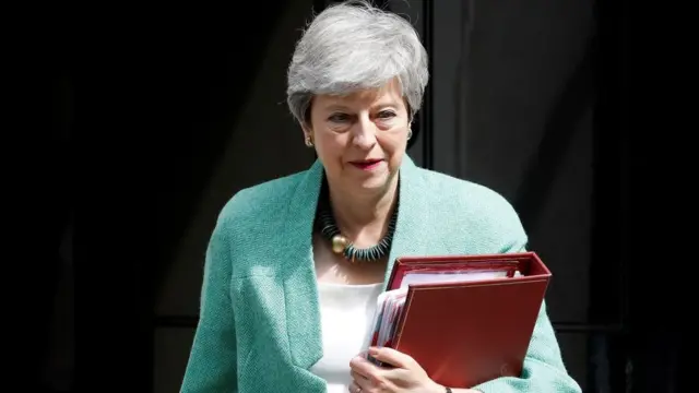Theresa May, primera ministra británica.