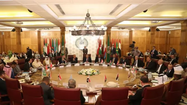 ممثلو الدول العربية في اجتماع طارئ في القاهرة 12 أكتوبر/تشرين الثاني الجاري