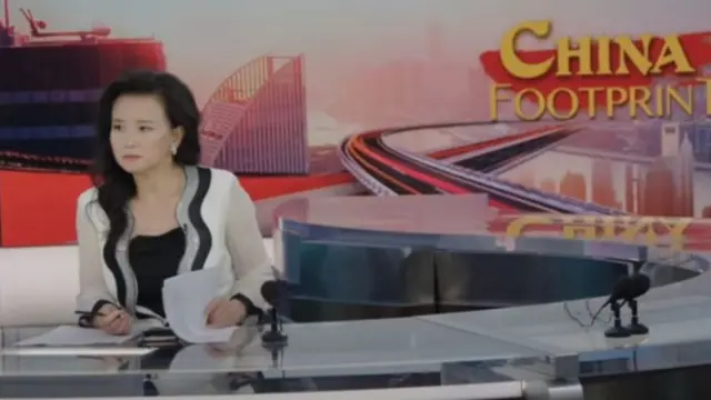 Bà Cheng Lei (Thành Lôi) từng là gương mặt của chương trình Kinh doanh trên đài truyền hình quốc tế của TQ