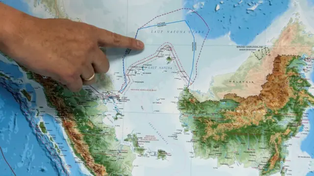 Peta Laut Natuna Utara