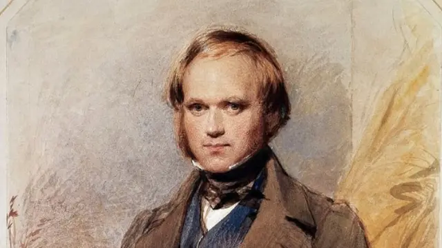 年轻时代的查尔斯·达尔文