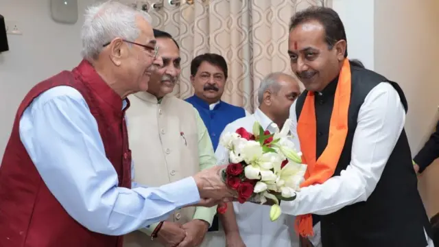 ધર્મેન્દ્ર સિંહ જાડેજાને નવા મંત્રી બનાવવામાં આવ્યા