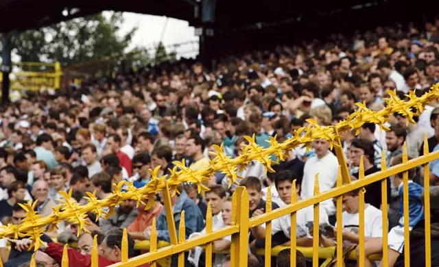 Grada del estadio de Milwall