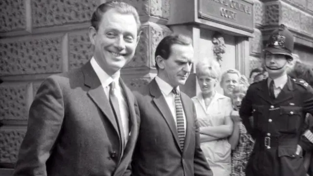 Stephen Ward, durante su juicio.