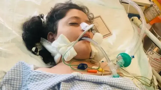 مهسا (ژینا) امینی در بیمارستان