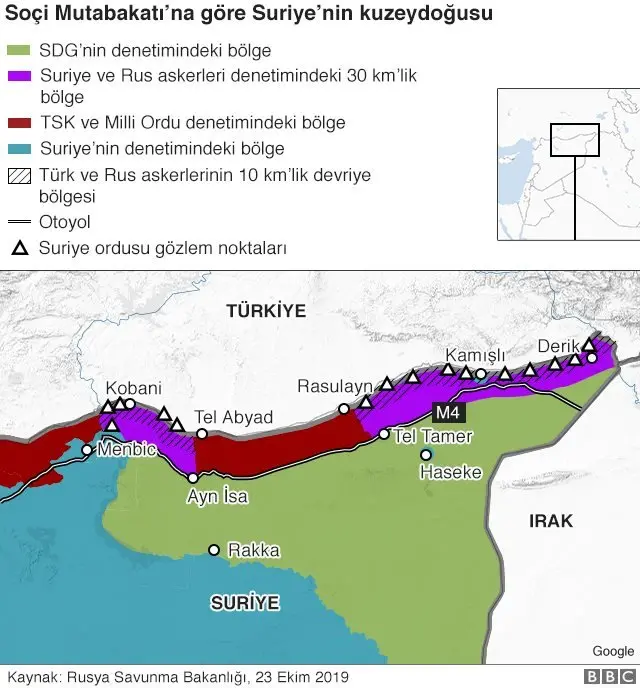 Soçi mutabakatı sonrası Suriye