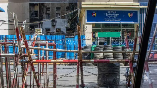 ရန်ကုန်မြို့လယ် ရဲစခန်းတစ်ခု -၂၀၂၁ နိုဝင်ဘာလ