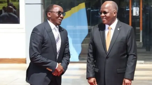 Godwin Gondwe na Hayati Rais Magufuli
