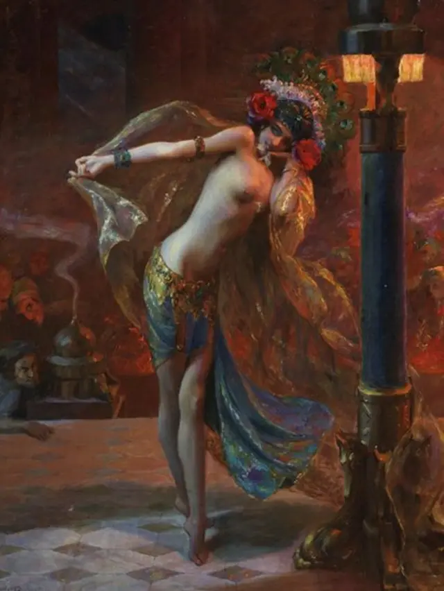 La danza de los siete velos, por Gaston Bussière (1925)