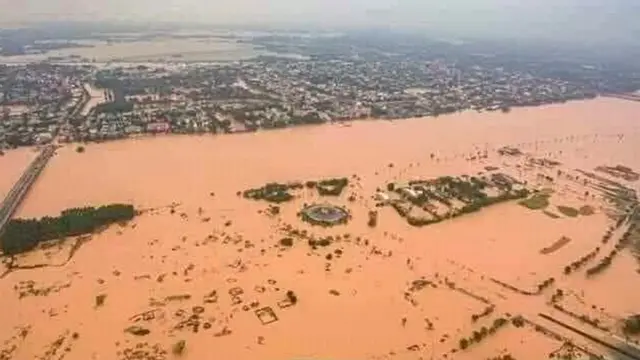 Crops have been destroyed by floods and livestock swept away