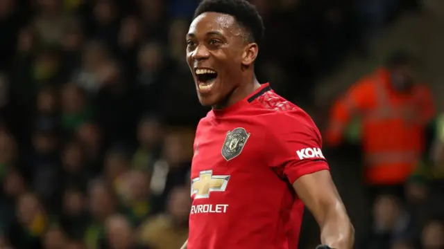 Anthony Martial Norwich