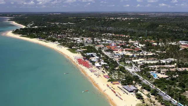 Vista aérea de Porto Seguro
