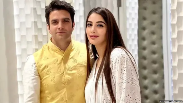 अतहर आमिर खान आणि महरीन काझी