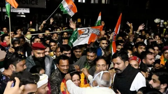 இமாச்சல பிரதேசத்தில் முக்கியமான மண்டி தொகுதியை 7 ஆண்டுகளுப்பிறகு காங்கிரஸ் கைப்பற்றியது