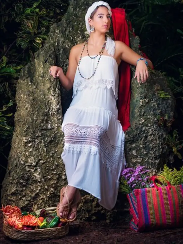 Mujer blanca mexicana