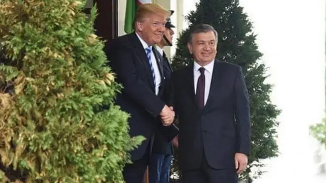 Мирзиёев ва Трамп