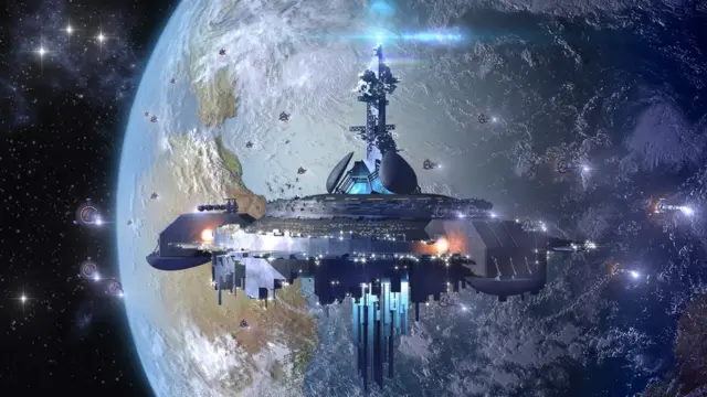 భూమికి దగ్గరగా అంతరిక్ష నౌక