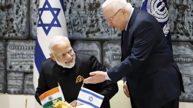 मोदी, इसराइल