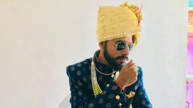 વરરાજા જયેશ રાઠોડ