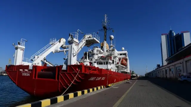 James Clark Ross пришвартувався в Одесі