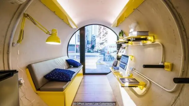 สภาพภายในโอพ็อด (OPod)