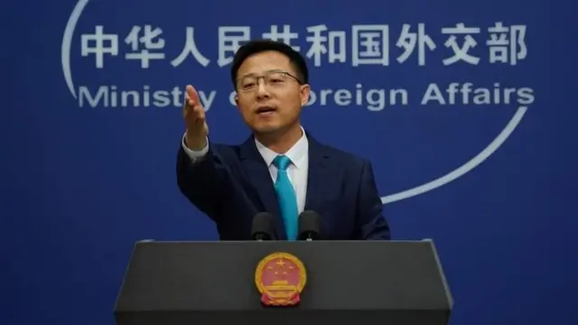 चीन के विदेश मंत्रालय के प्रवक्ता जाओ लिजियान