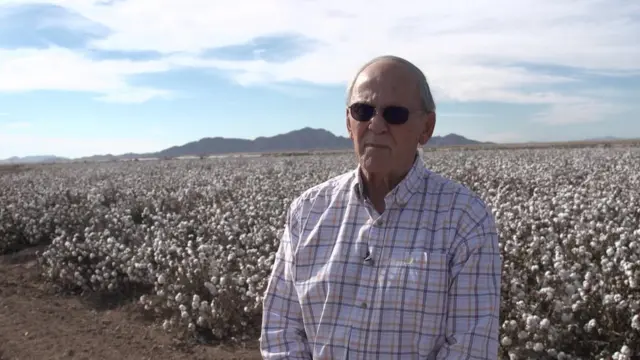 بارت فیشر از مزرعه داران منطقه می گوید آنها باید به سرعت خود را با واقعیت افت آب کلورادو تطبیق دهند