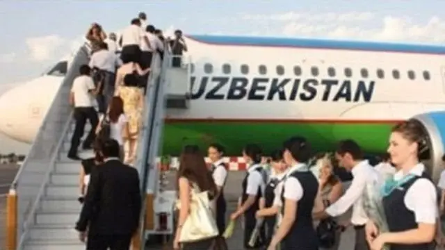 Ўзбекистон Ҳаво йўллари самолёти