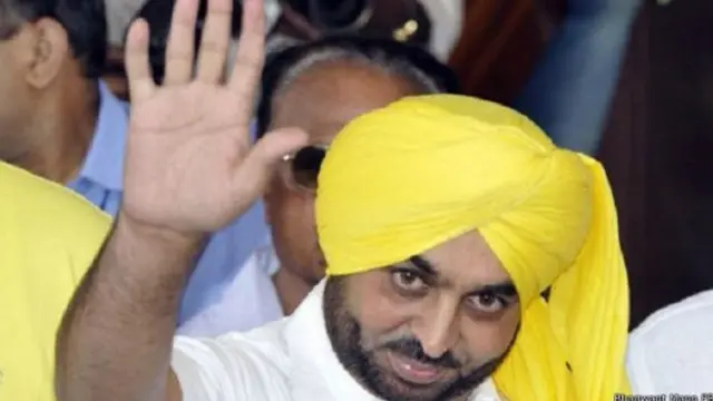 आम आदमी पार्टी नेता भगवंत मान