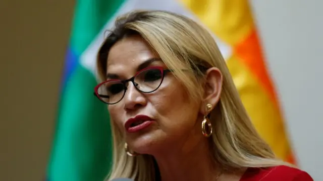 Jeanine Áñez, presidenta interina de Bolivia