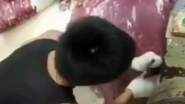 Кытайда жасалма эт чыгарып жатат деп коомдук сайттар аркылуу тараган видеону жети миллион адам көрдү.