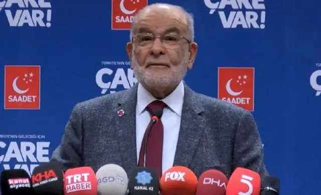 Saadet Partisi Genel Başkanı Temel Karamollaoğlu