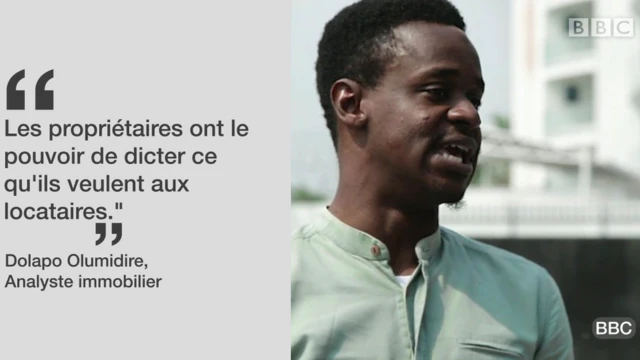 L'analyste immobilier fait remarquer le pouvoir dictatorial des bailleurs à Lagos.