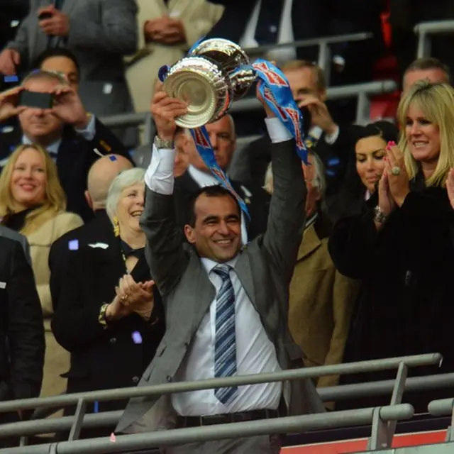 Martínez guió al Wigan al título de la Copa FA en 2013, el primero de su historia.